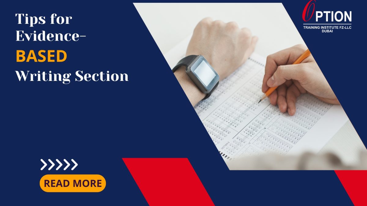 Tips for Evidence Based Writing Section